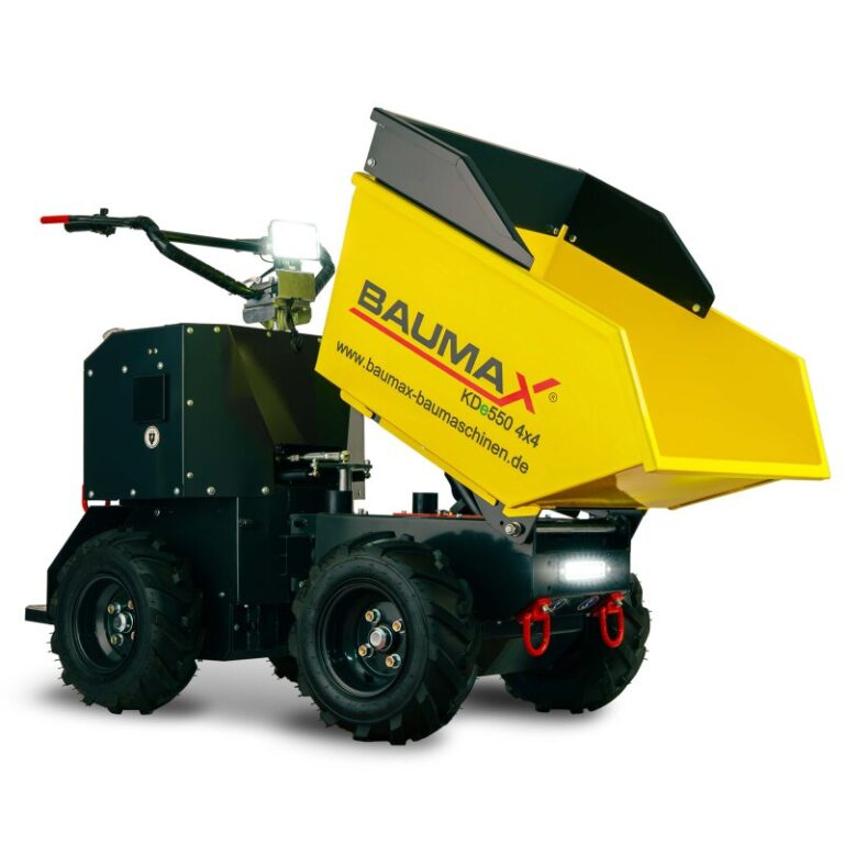 BAUMAX Raddumper elektrisch KDe550 4x4 mit Knicklenkung und ...